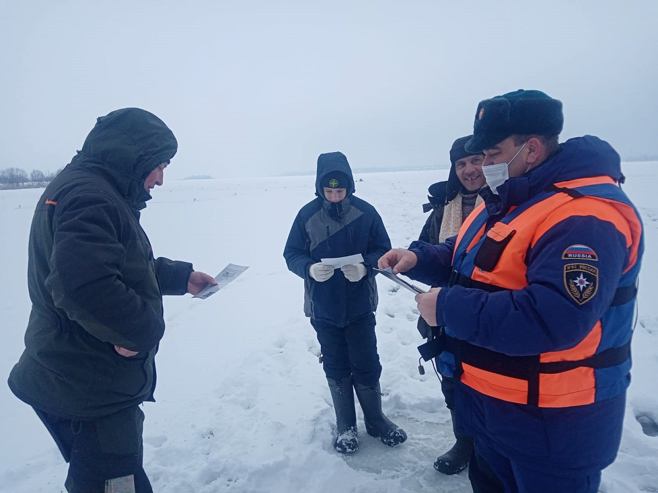 Безопасность на водных объектах в зимний период.